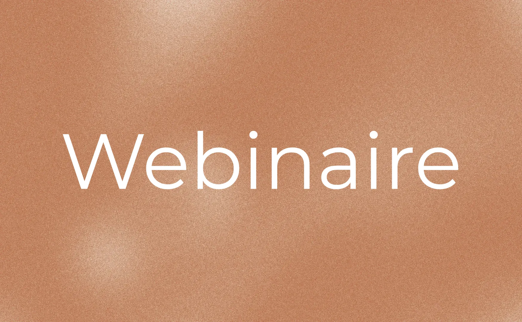 WEBINAIRE